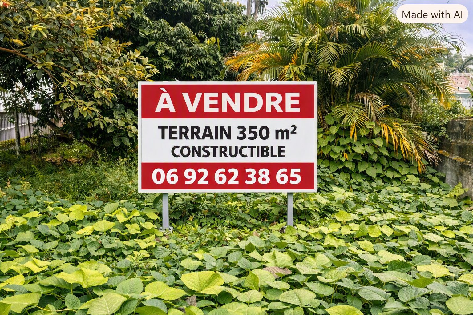 Terrain dans Le Tampon