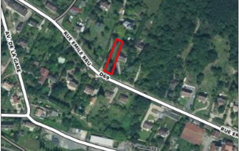 Terrain constructible à LORREZ-LE-BOCAGE