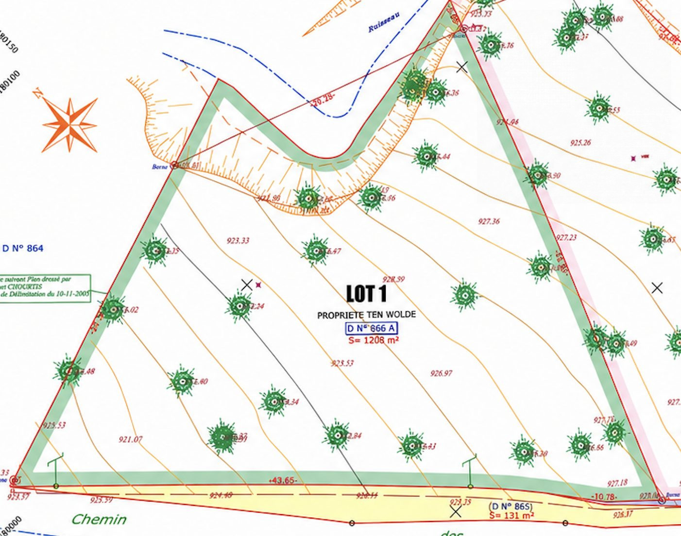 La Martre – Terrain constructible de 1 200 m² au cœur de la nature