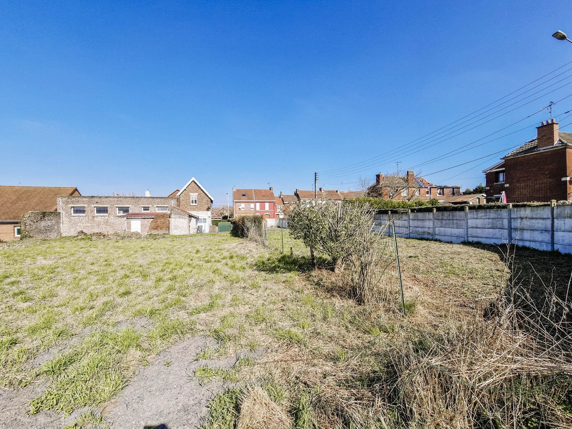 Terrain constructible 550m² dans un secteur idéal