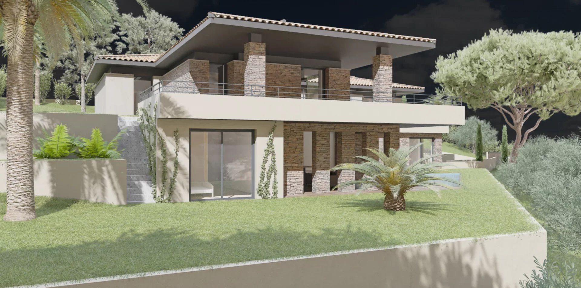 Terrain constructible à Sainte-Maxime