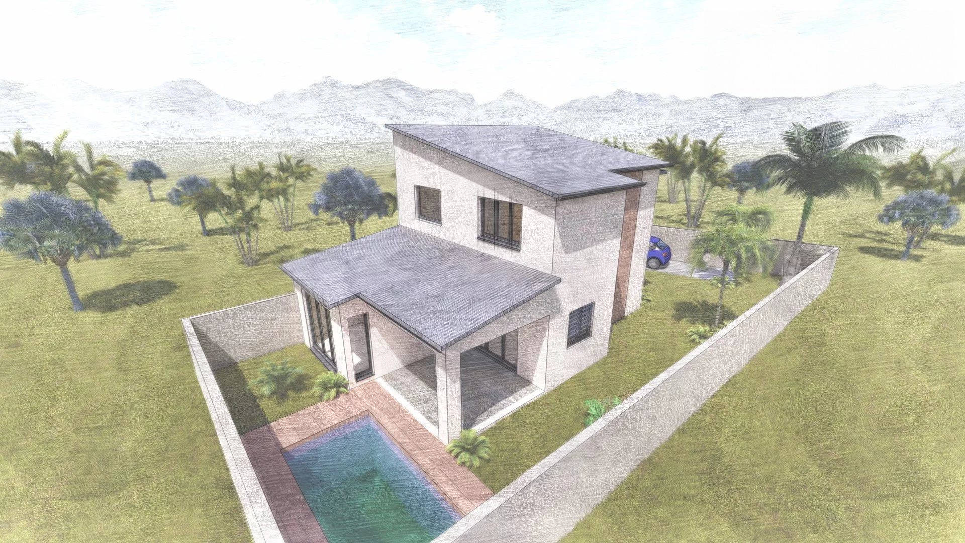 Parcelle à bâtir de 270 m² - Roche Maigre, Saint-Louis (97450)