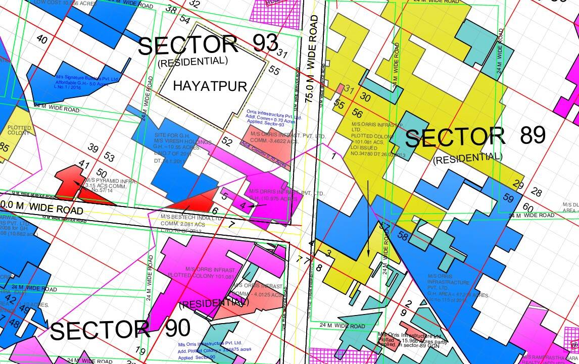 Plot for sale in Gurgaon Division, Sector 93, Sector 93, Sector 93, Gurgaon Division, India, Haryana, 122505