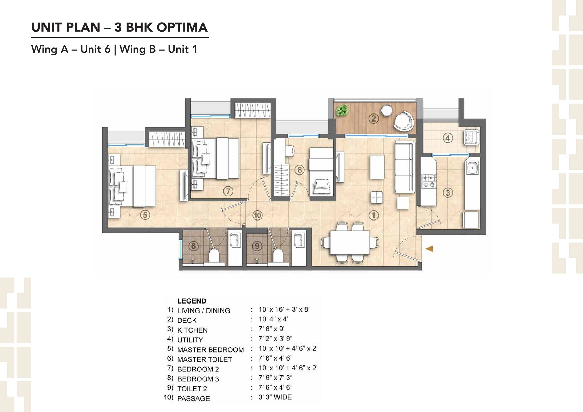 Residential for sale in Mira Bhayandar, GCC Club Road, B-2, Casa Supremo, Mira Bhayandar, India, Maharashtra, 401107, 753 ft²