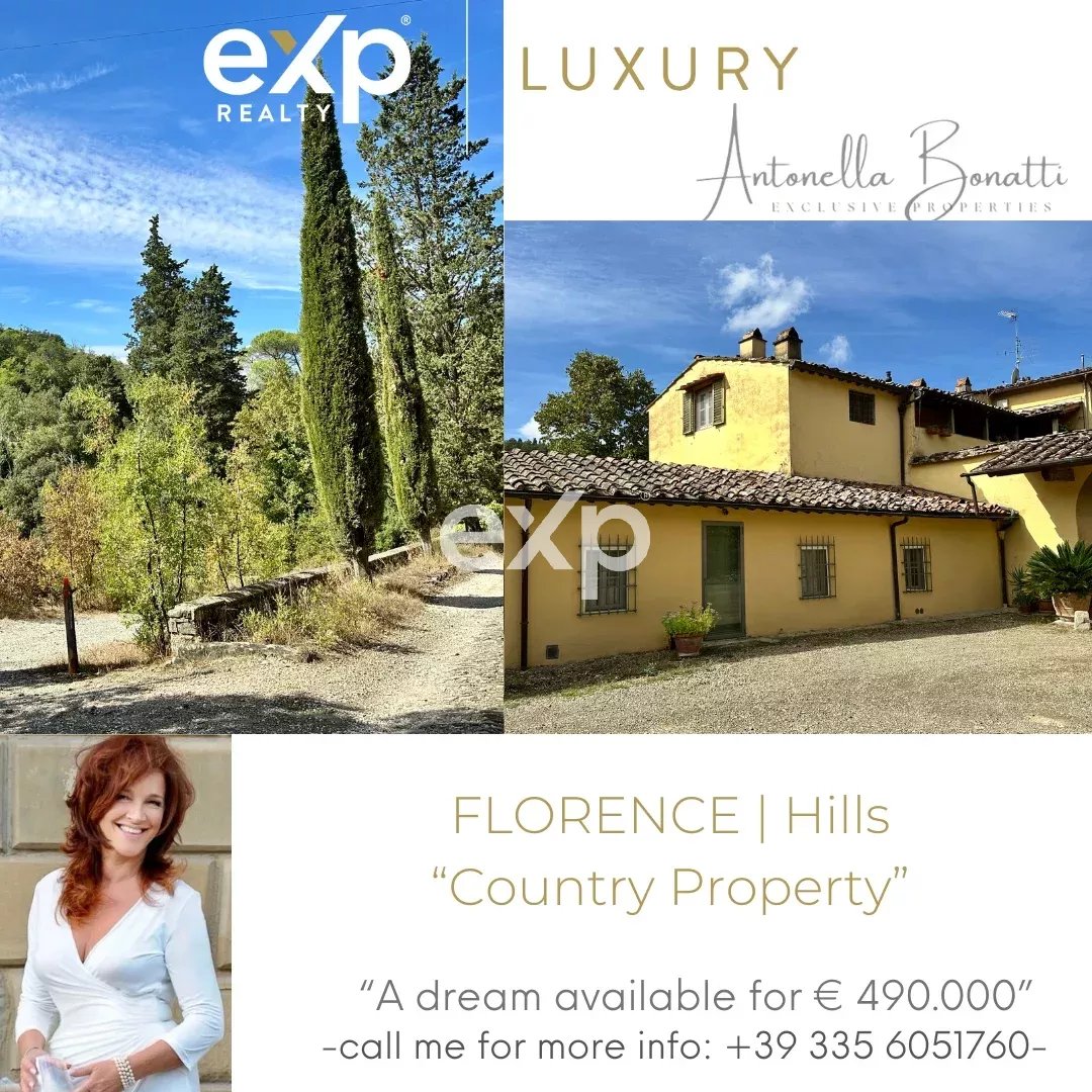 FIRENZE Colline: Porzione di Villa indipendente con Giardino esclusivo.