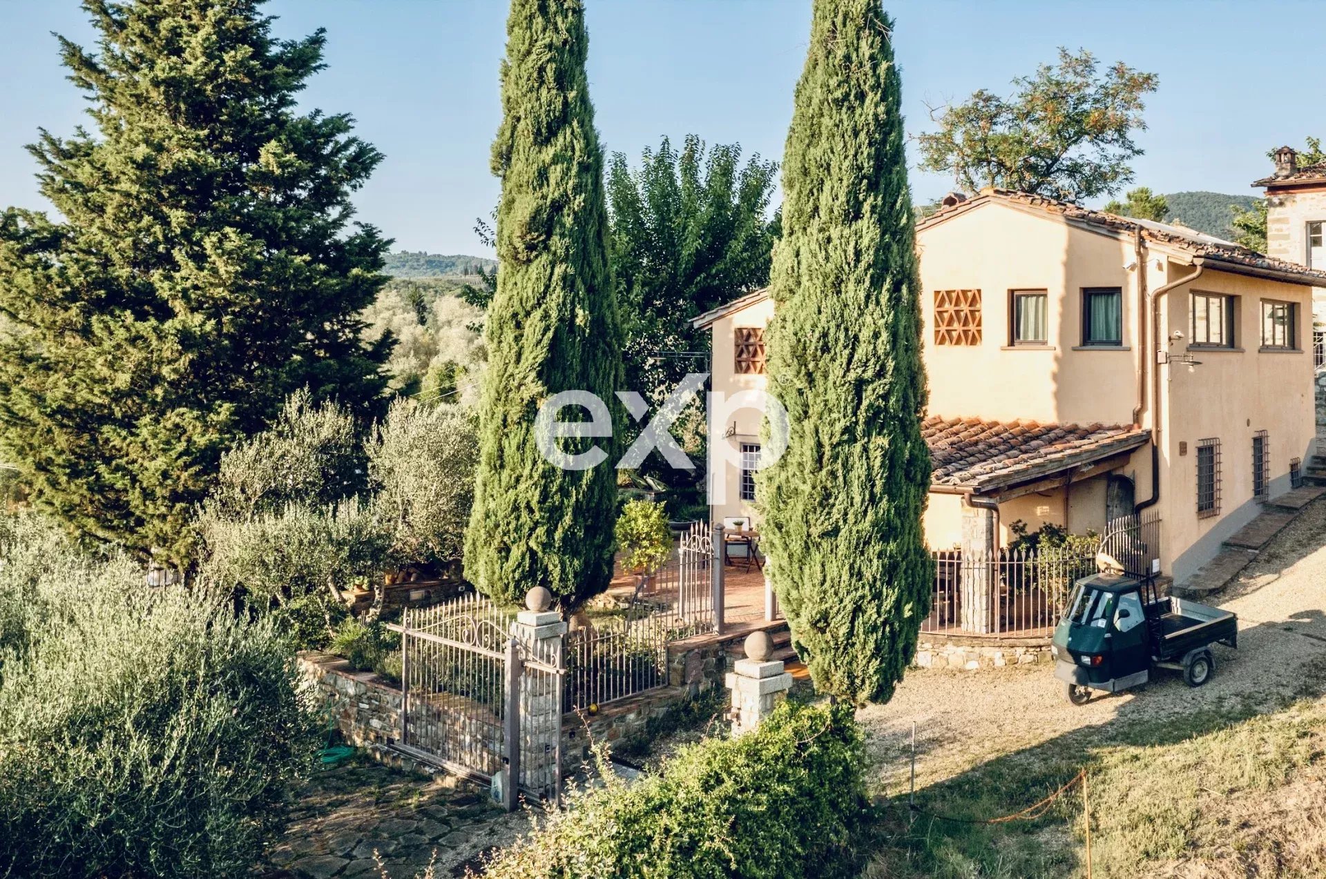 CHIANTI/VILLA con Piscina Panoramica nel Cuore del Chianti