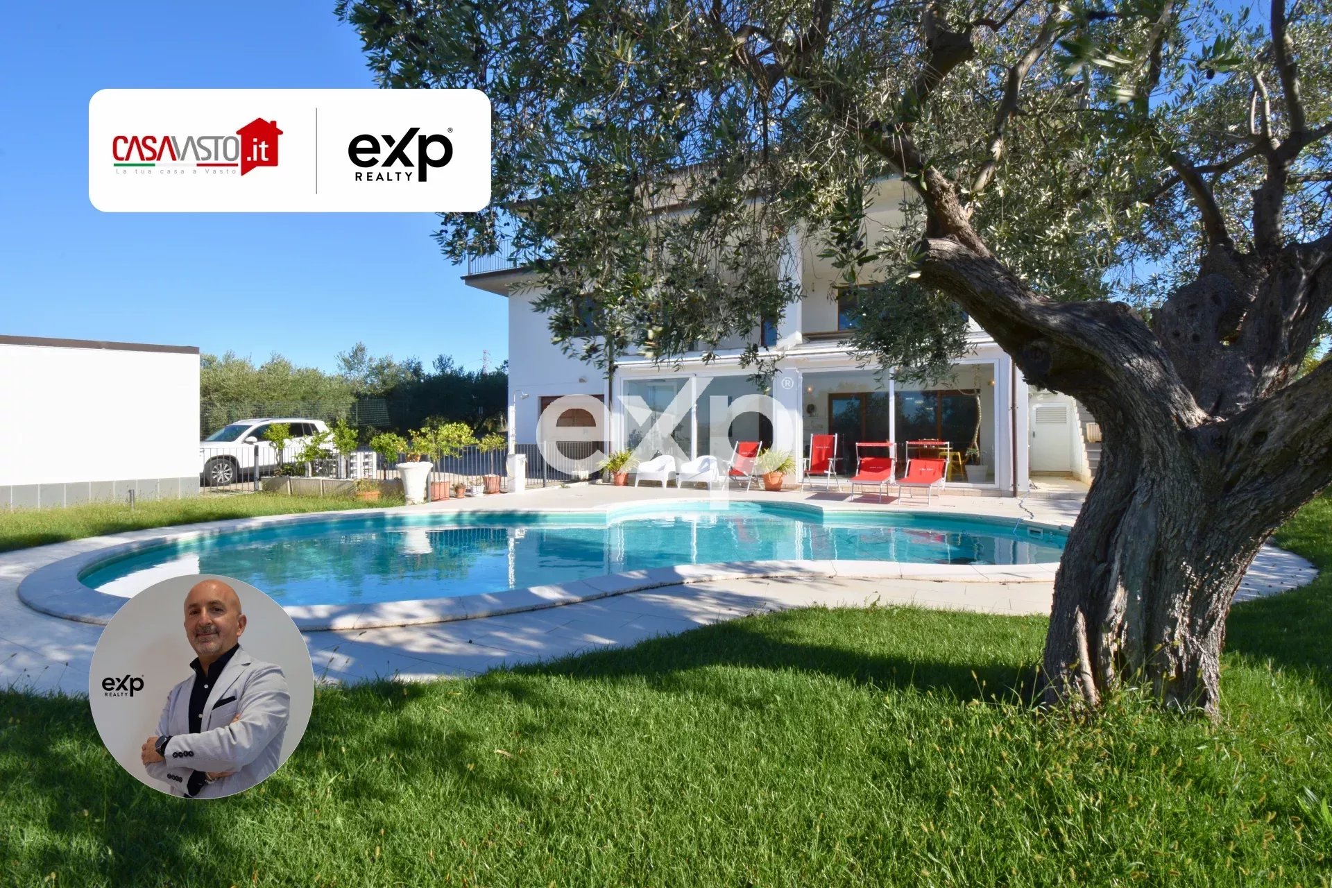 Esclusiva villa con piscina e vista mozzafiato – a pochi minuti da Vasto