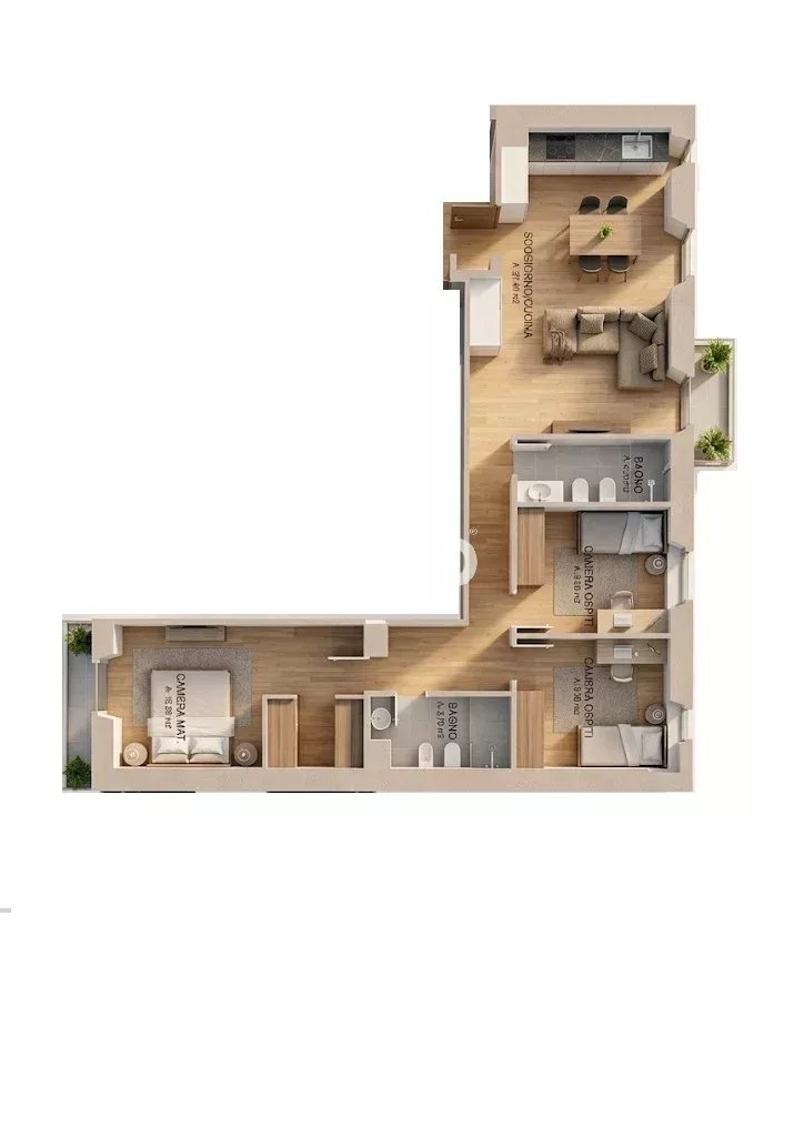 Appartamento in vendita a Milano, 92 m²