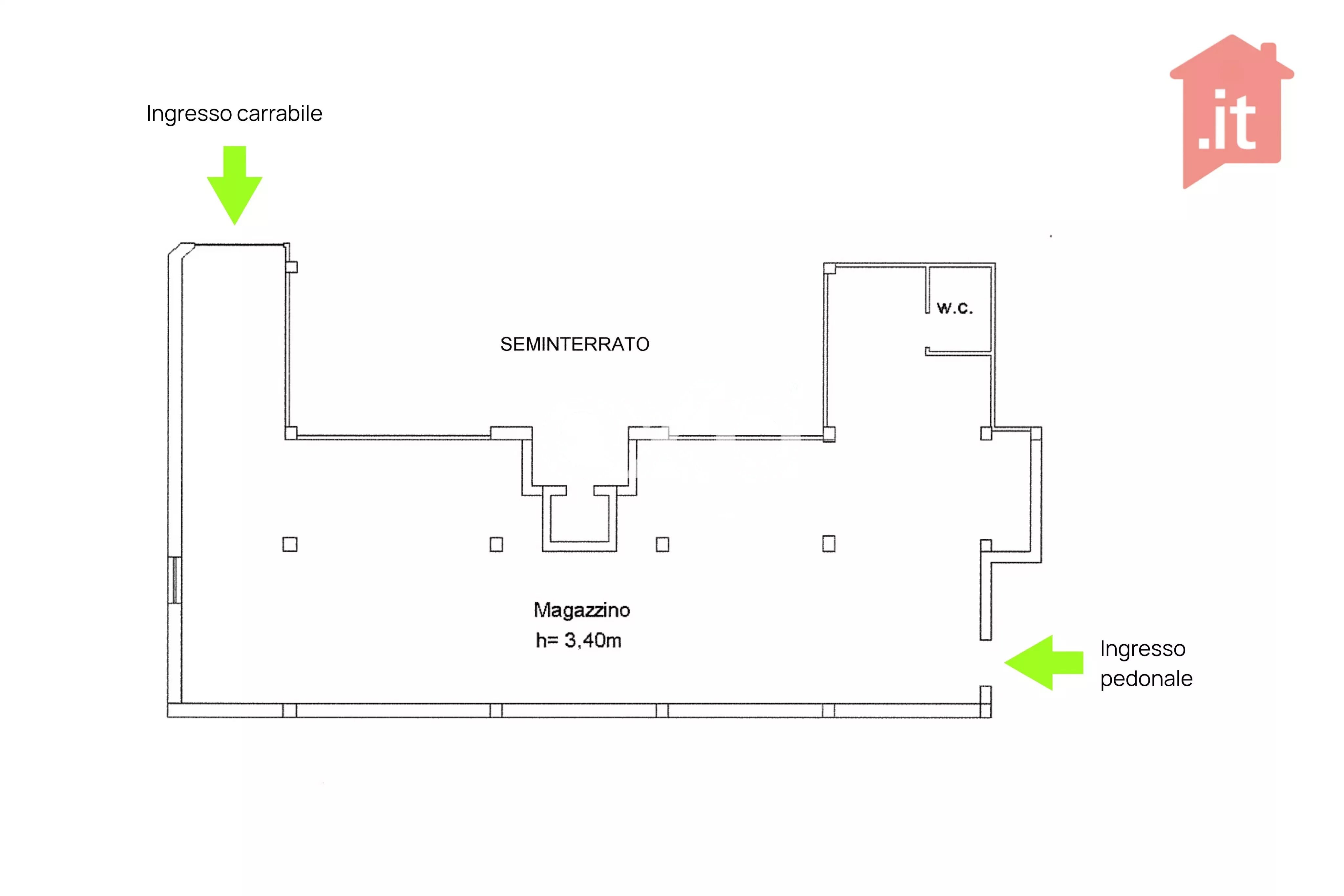Magazzino / Capannone in vendita a Vasto, Via Platone, 66054 Vasto, 188 m²