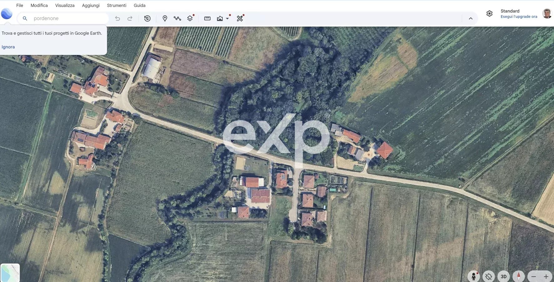 Land/Plot for sale in Porcia, 1600 m²