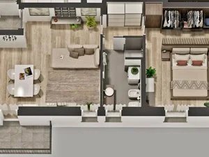 Appartamento in vendita a Bergamo, 65 m²