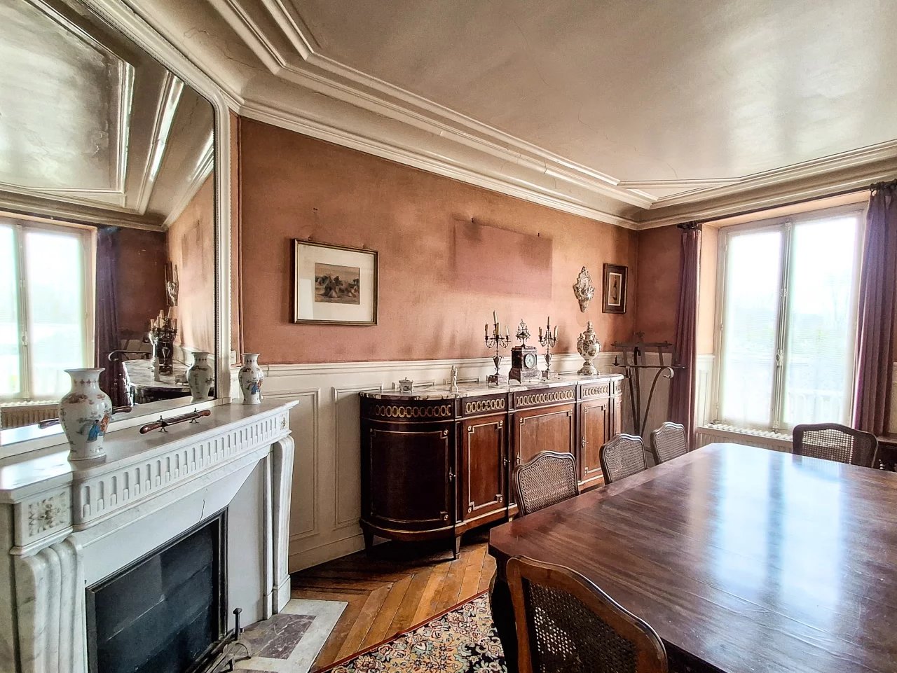 Second Empire Townhouse in Andrésy — circa 1860, 286 m², seven bedrooms facing the Seine, 30 minutes from Paris 3