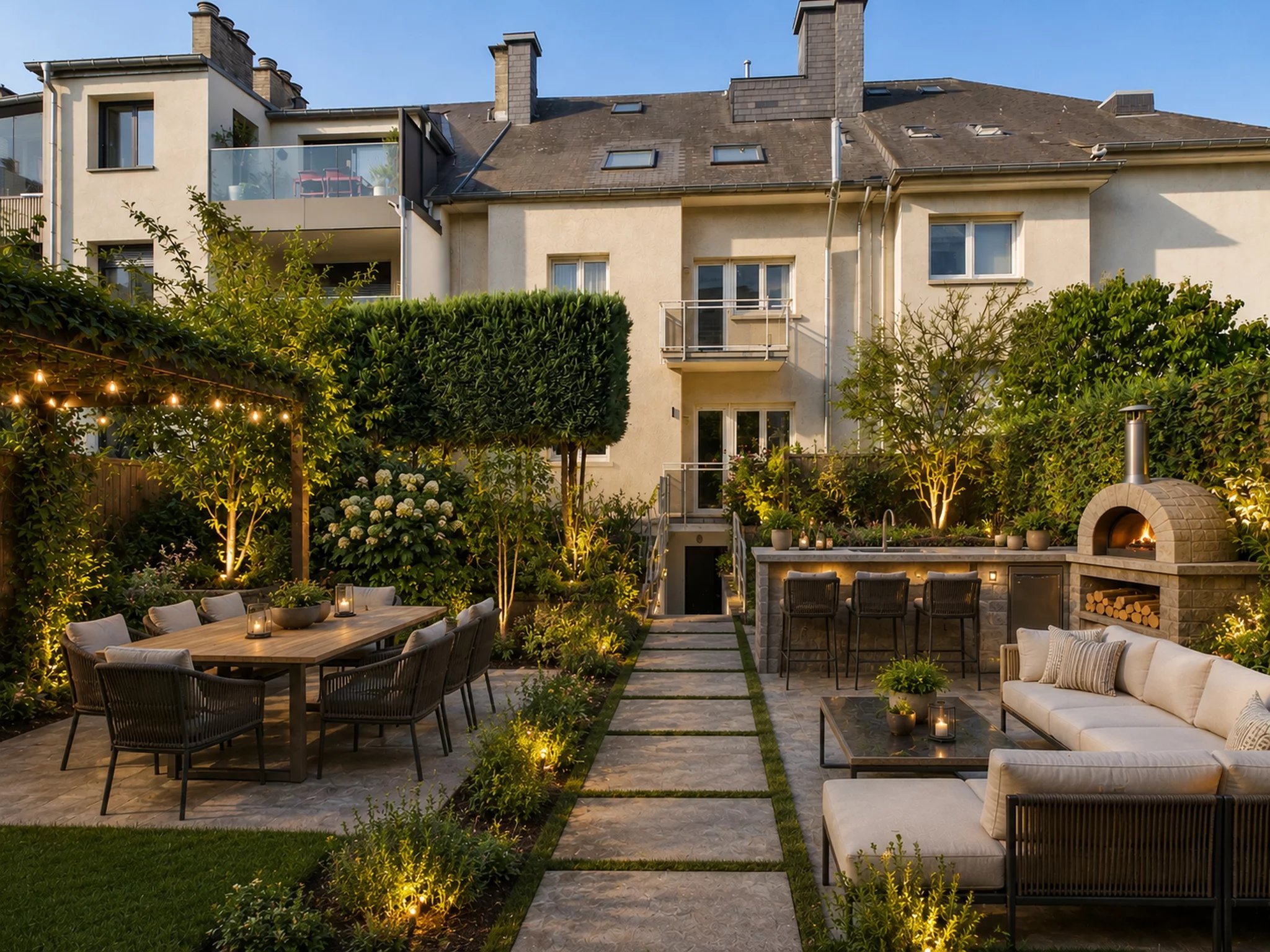 Magnifique duplex de 5 chambres avec jardin privatif