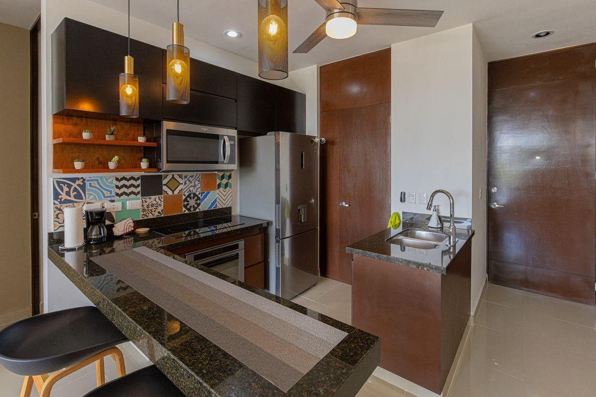 Departamento en venta en Autana, Conkal - HI2601434