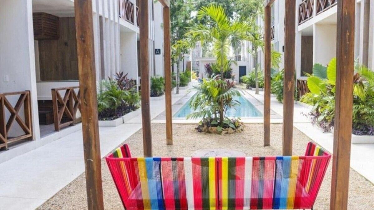 Venta Departamento. Tulum, Qroo. Zona La Veleta. Conjunto Smart Depas.