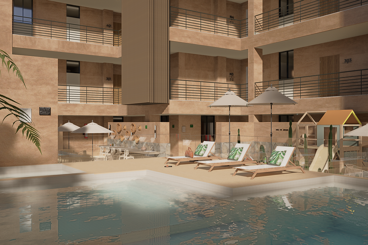 Unidad 503 - Balaena Costa Apartments Pre Venta en Lomas de Palmira La Paz