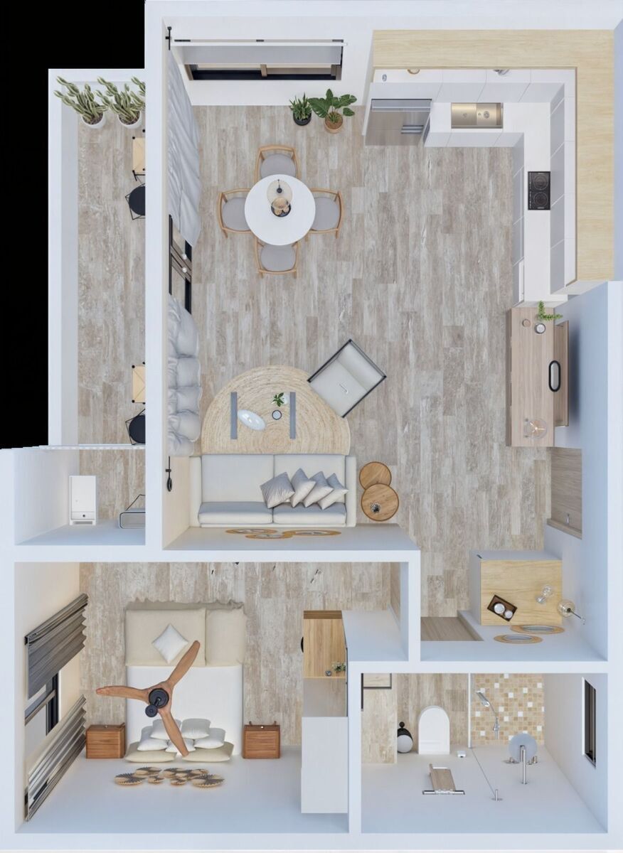 Unidad 201 - Balaena Costa Apartments Pre Venta en Lomas de Palmira La Paz