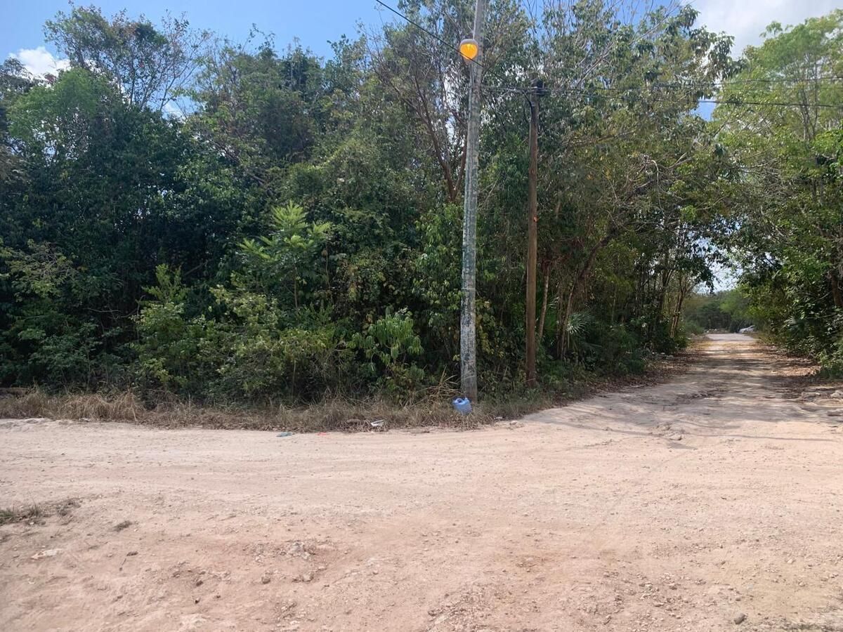 Terreno esquinero junto a la AV. Prolongacion de la Luna, Cancun