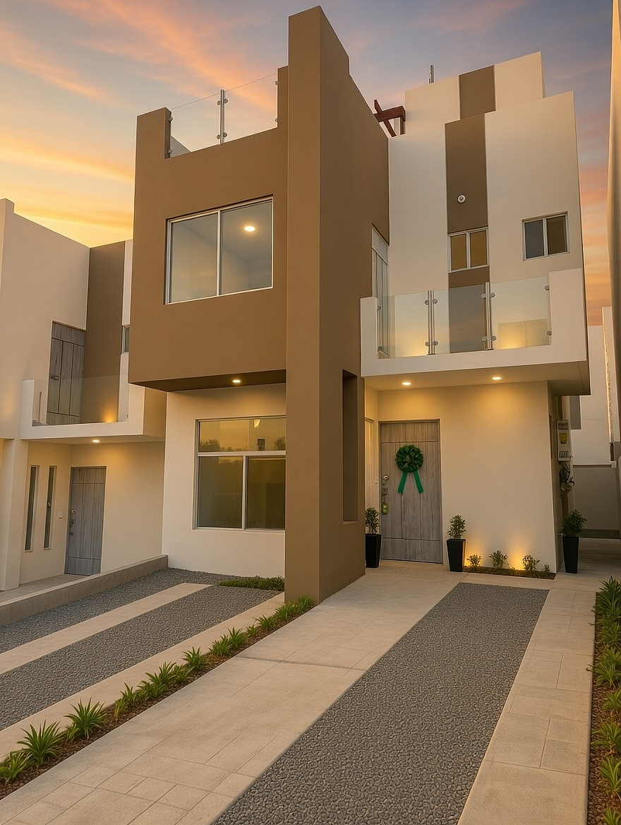 Casa nueva modelo GEA en venta con Roof Garden – Gaia Residencial