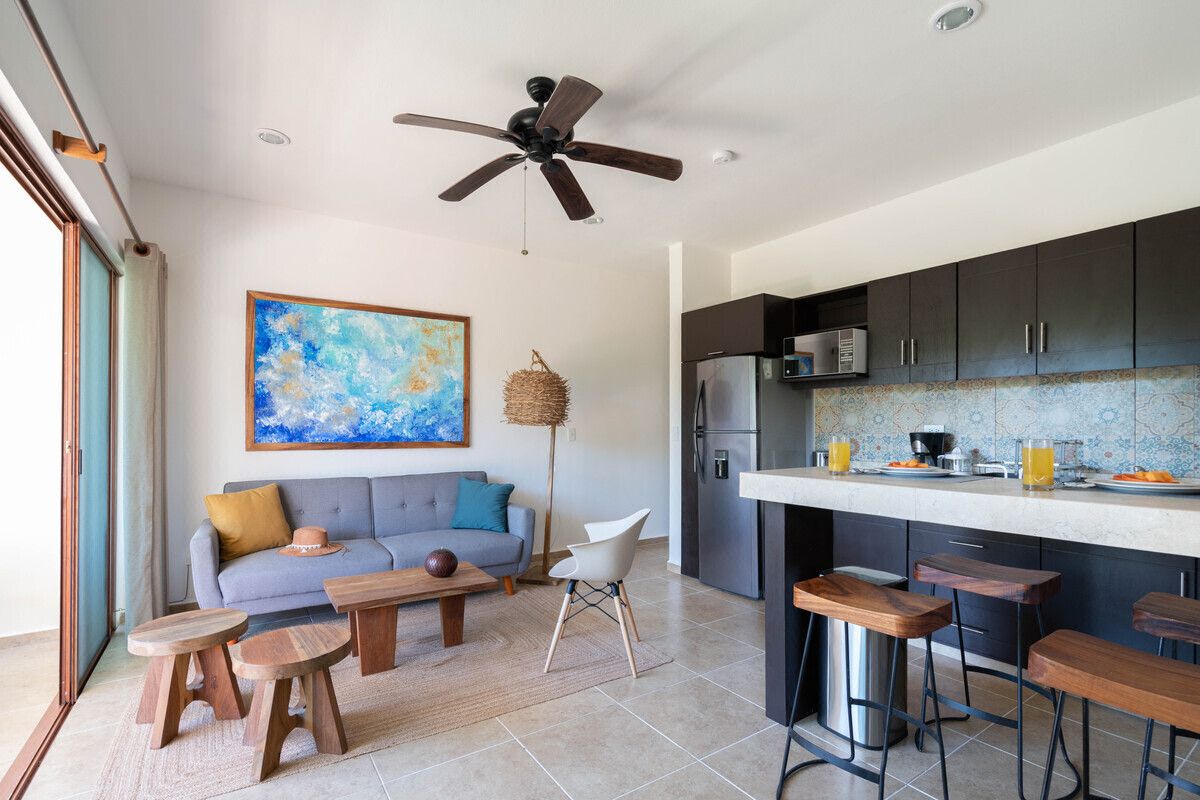 Apartment for rent in Tulum, calle 12, 64 m²