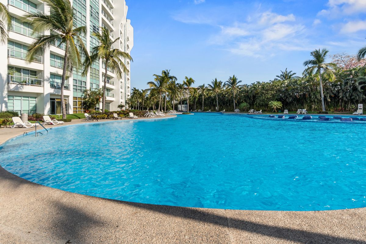 Departamento de lujo en Vidanta Nuevo Vallarta – Seibal, vista al campo de golf