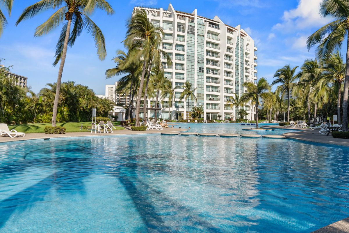 Departamento de lujo en Vidanta Nuevo Vallarta – Seibal, vista al campo de golf