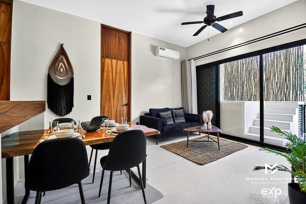 COBA 1 | 3-Bedroom Lock-Off Condo for Sale in Aldea Zamá, Tulum | Turnkey