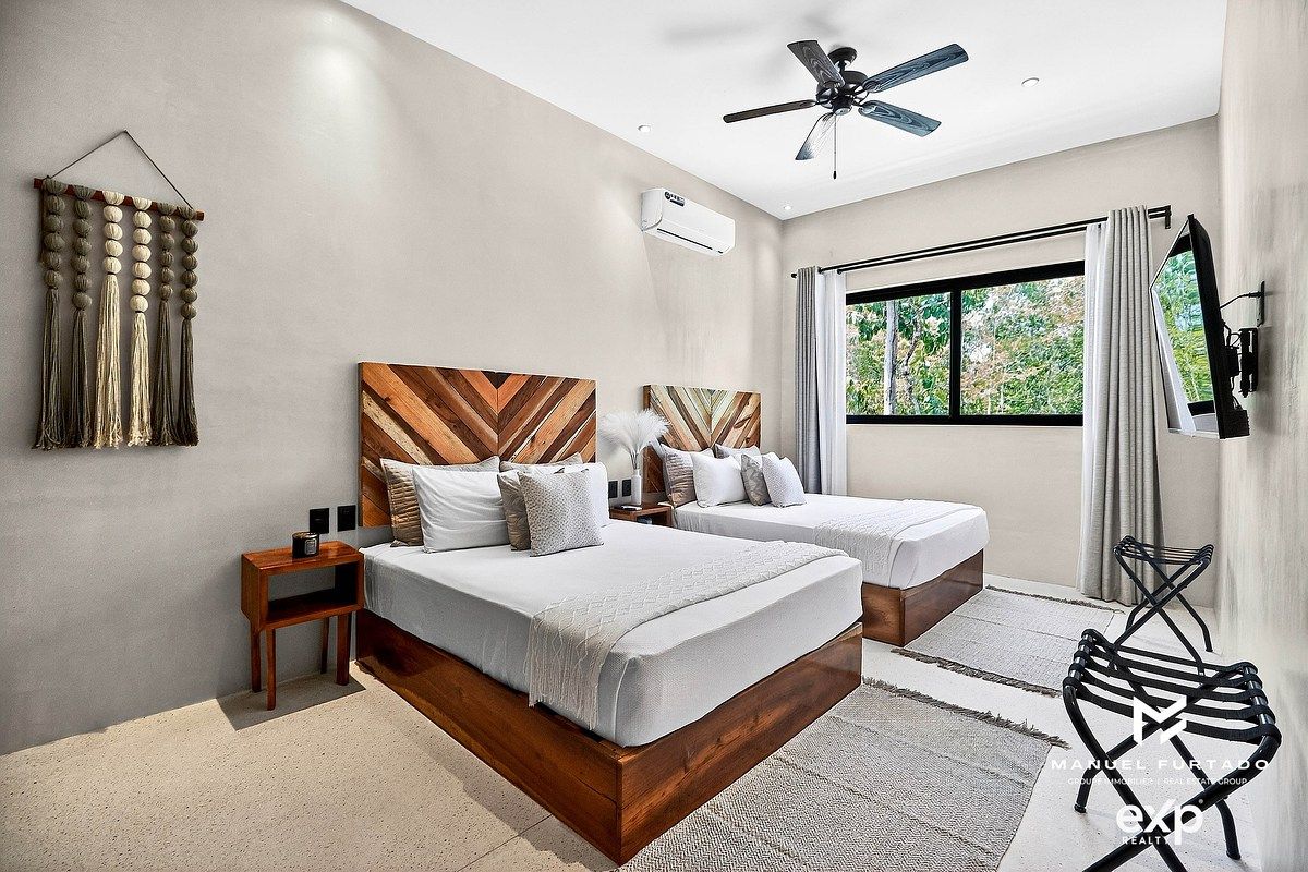 COBA 1 | 3-Bedroom Lock-Off Condo for Sale in Aldea Zamá, Tulum | Turnkey