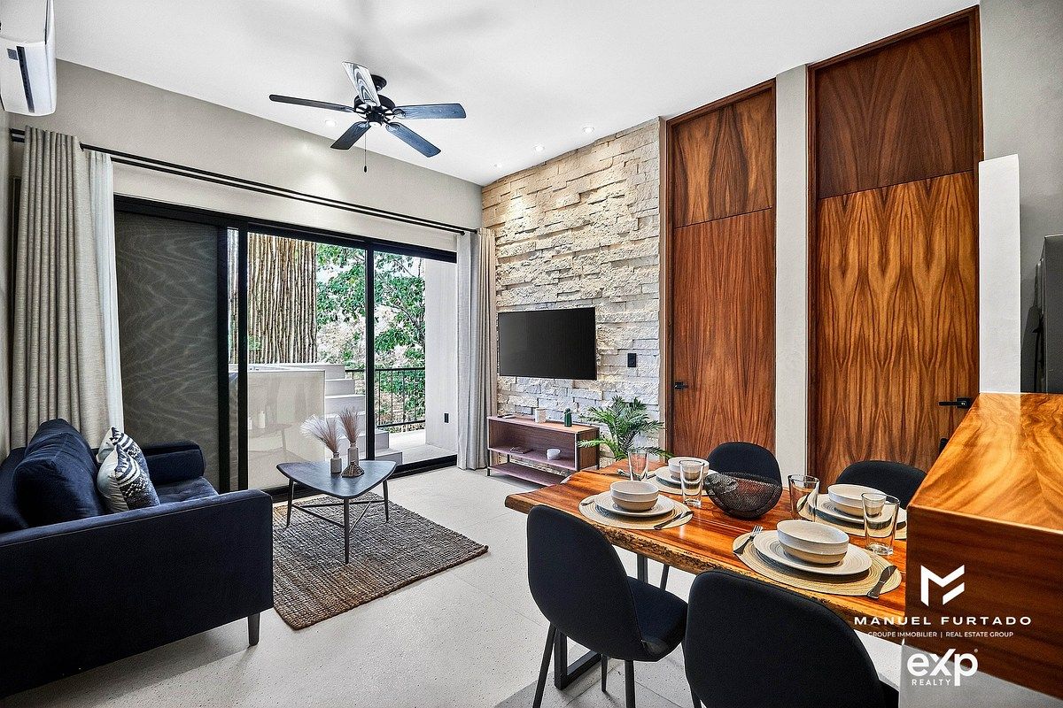 COBA 1 | 3-Bedroom Lock-Off Condo for Sale in Aldea Zamá, Tulum | Turnkey