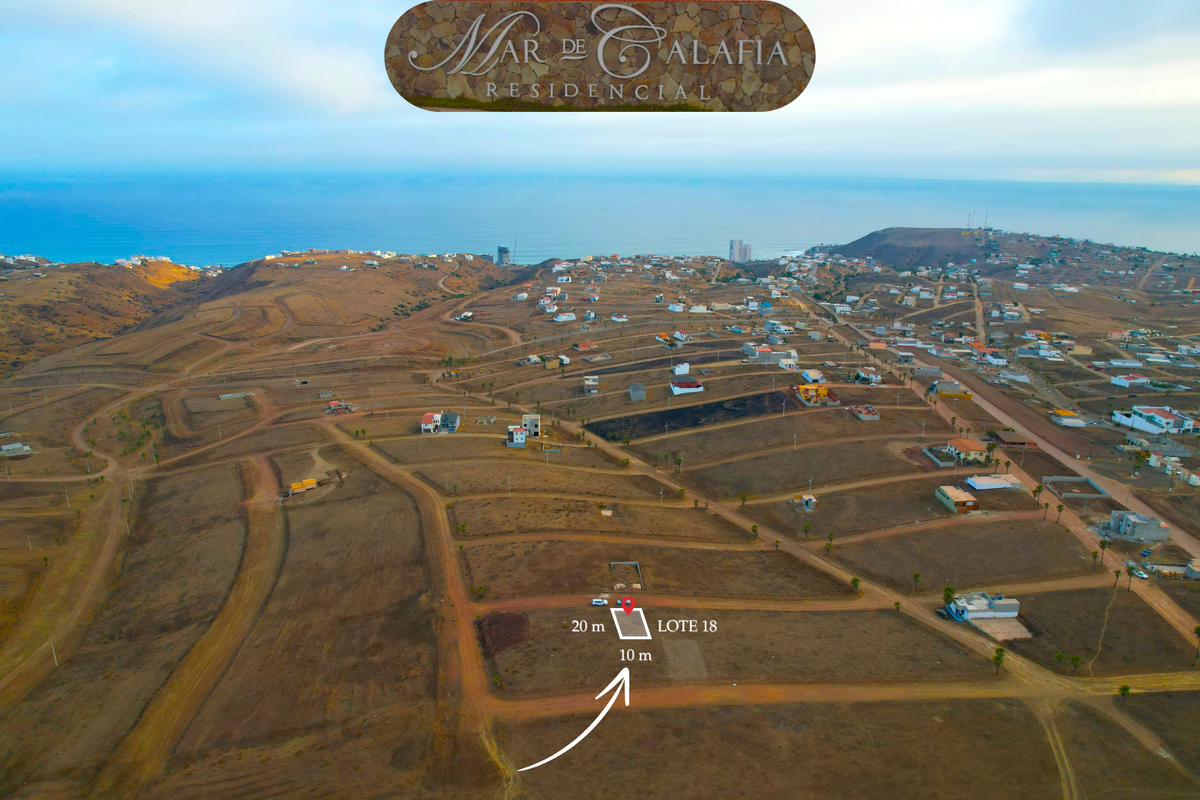 Mar de Calafia Terreno 18 en Venta  | Playas de Rosarito