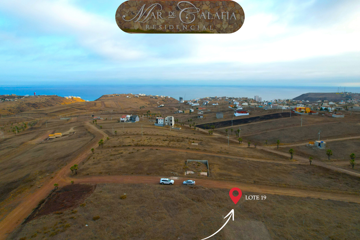 Mar de Calafia Terreno 19 en Venta  | Playas de Rosarito