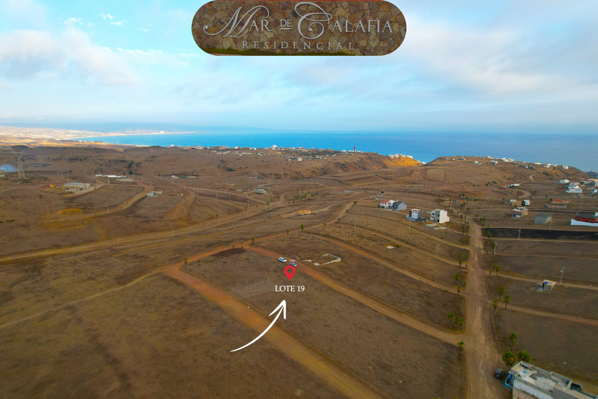 Mar de Calafia Terreno 19 en Venta  | Playas de Rosarito