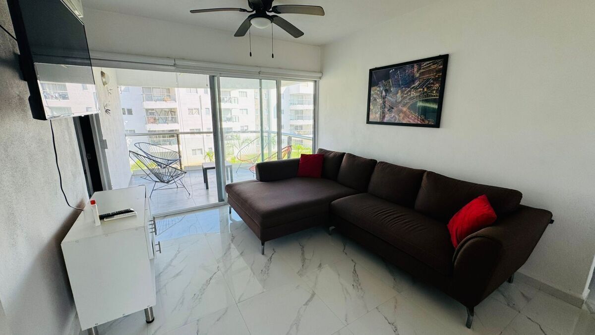 Departamento Amueblado en Venta con Alberca, Banús Residencial, Acapulco