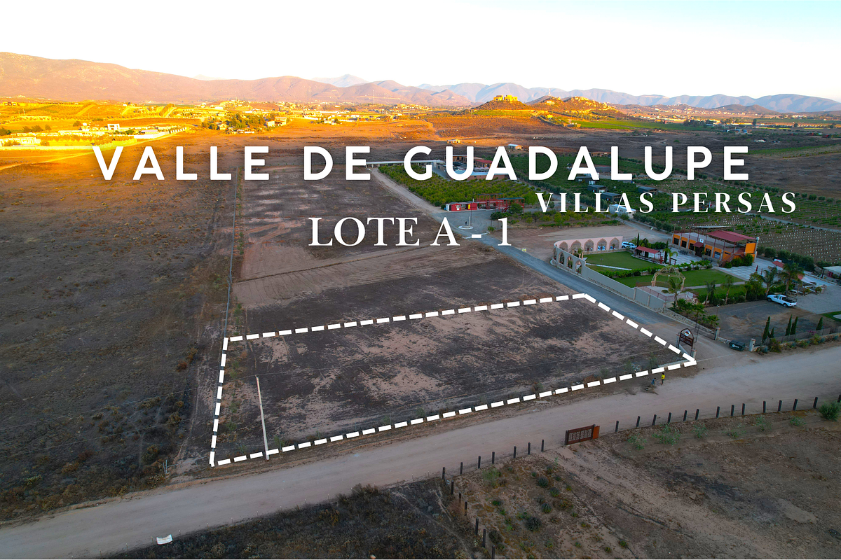 Terreno en Venta A-1, Porvenir,  Valle de Guadalupe, Ensenada, B.C.