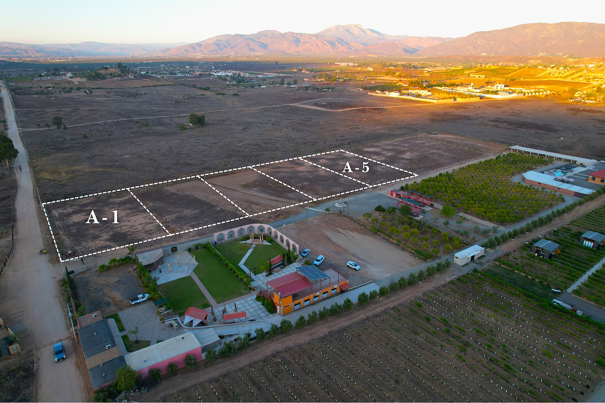 Terreno en Venta A-1, Porvenir,  Valle de Guadalupe, Ensenada, B.C.