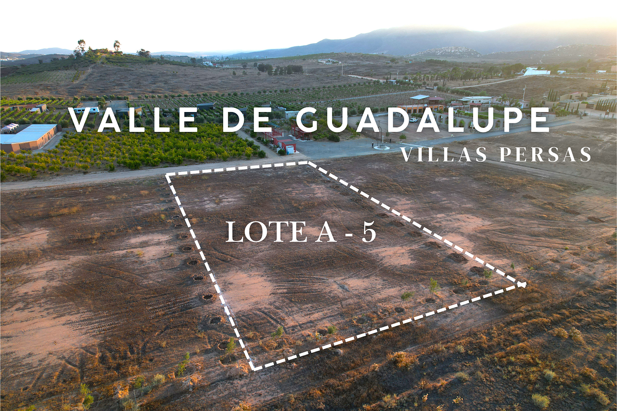 Terreno en Venta A-5, Porvenir, Valle de Guadalupe, Ensenada, B.C.