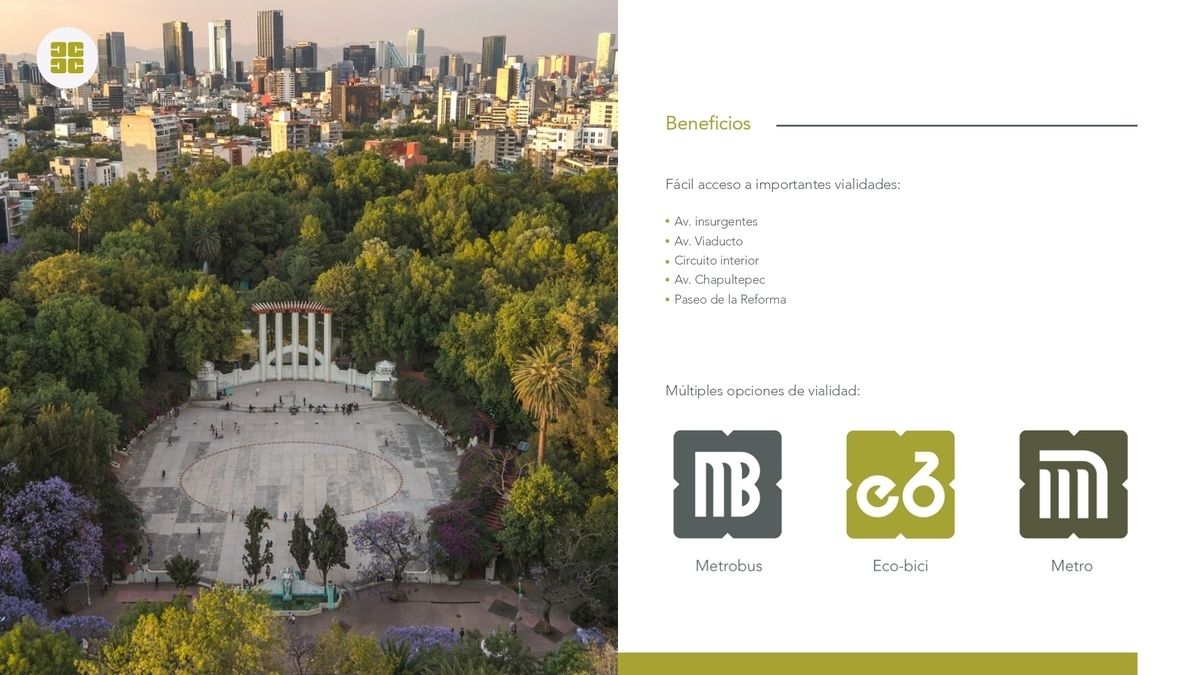 Departamento de lujo en Hipódromo Condesa