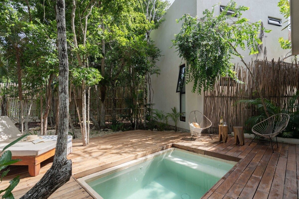 2-Bedroom Villa with Private Pool | Luxury Jungle Living in Tulum
