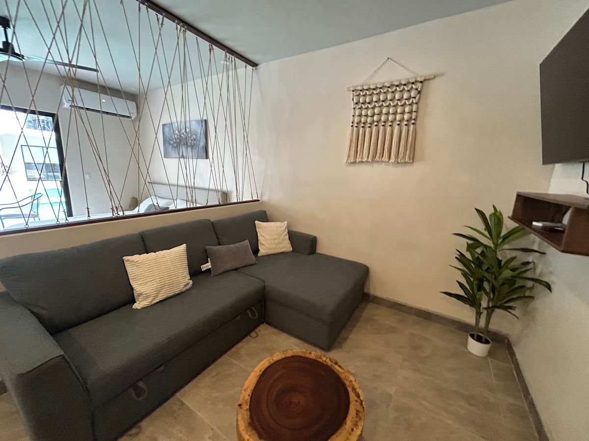 Estudio swim up completamente amueblado