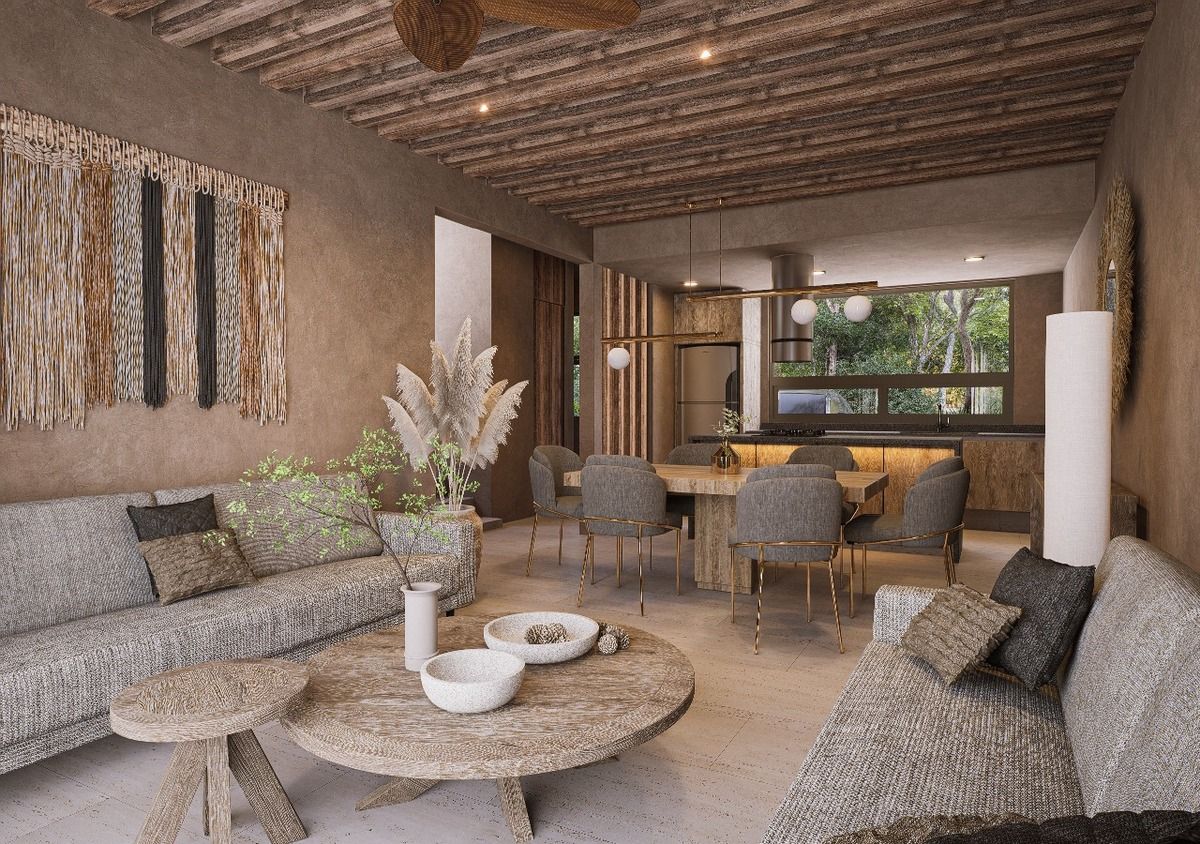 Casa en Pre-venta en Playa del Carmen| 3 Recámaras | 3 Baños y medio |