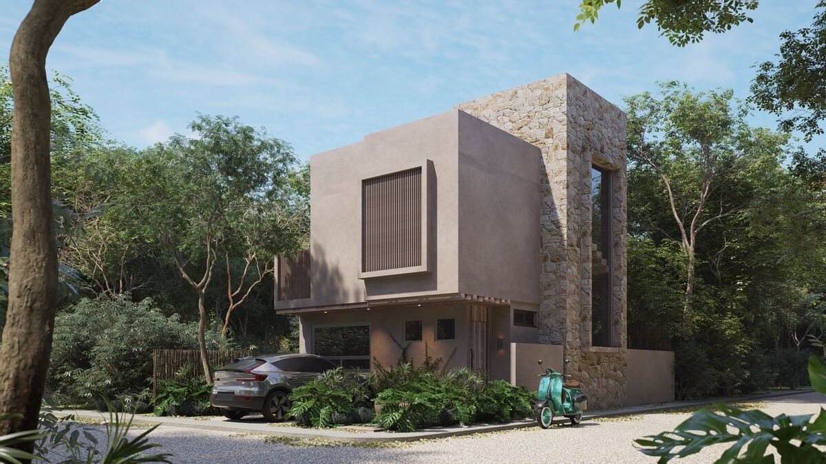 Casa en Pre-venta en Playa del Carmen| 3 Recámaras | 3 Baños y medio |