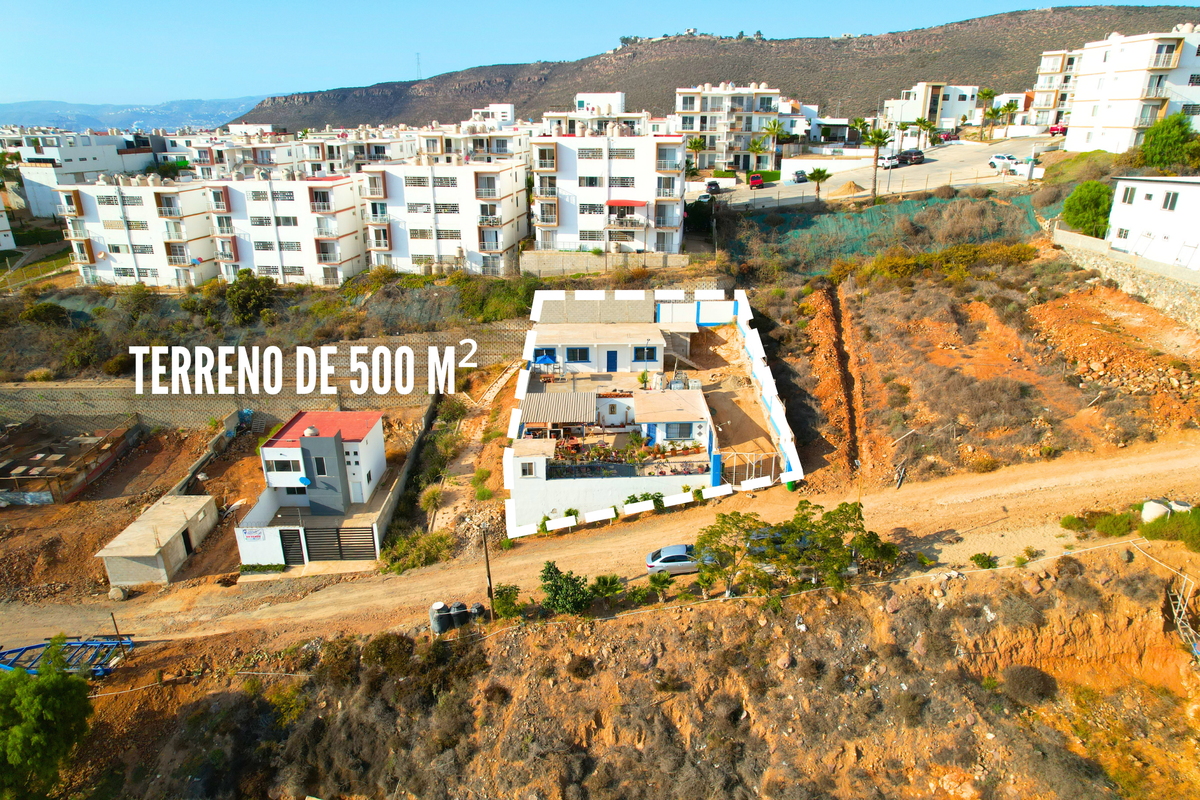 Propiedad en Zona Alta de Ensenada con Vista al Mar y Documento Ejidal Legítimo