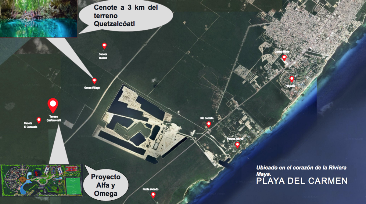 Macro-Lote para desarrollo atrás de Calica, Playa del Carmen ID2732