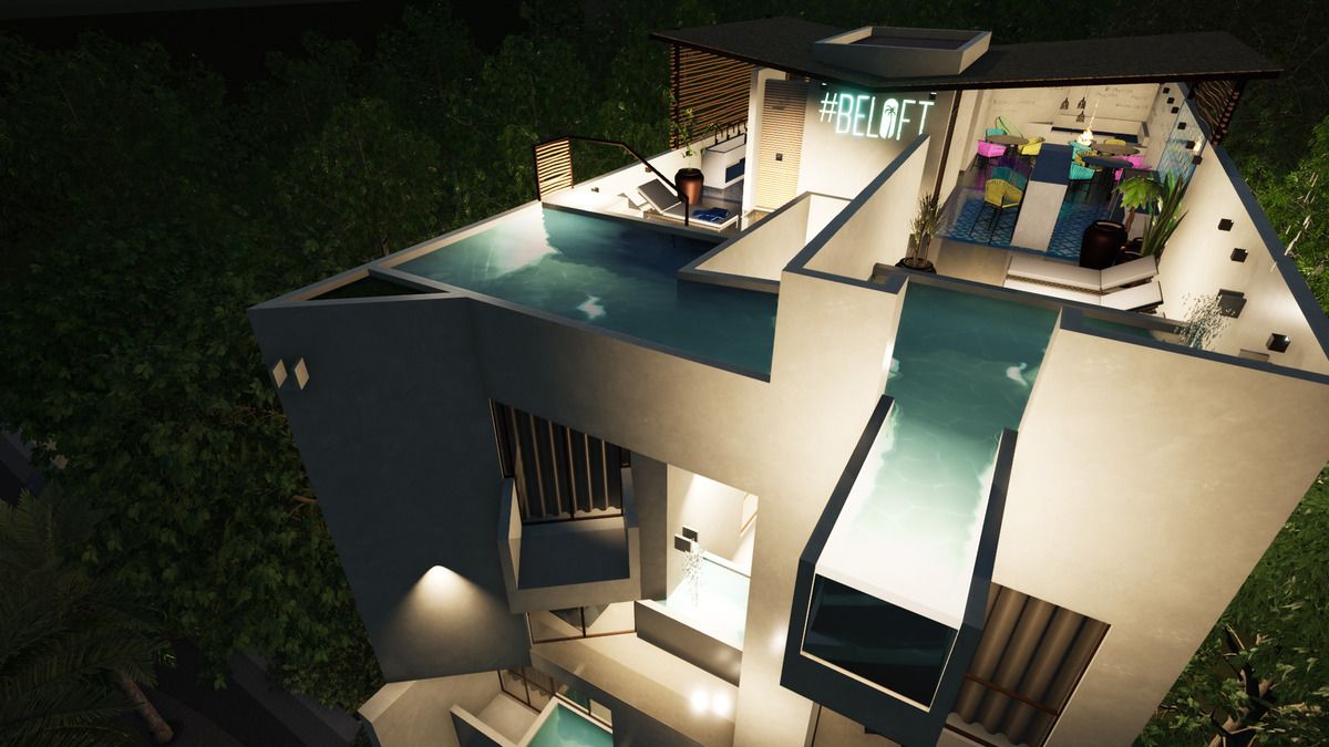 Estudio 203 para vivir o inversión en el Corazón de Tulum ID2543