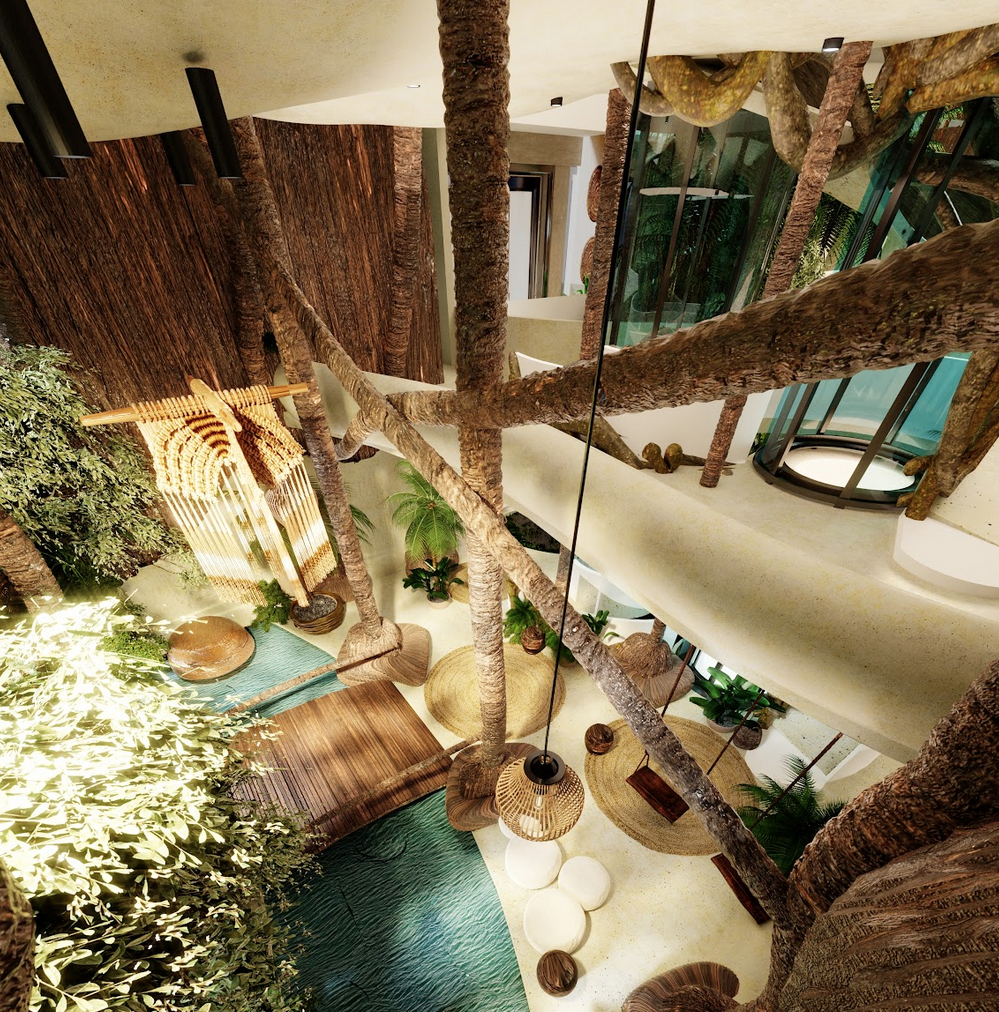 Departamento Planta Baja Swim Up en Región 8, Tulum ID2443