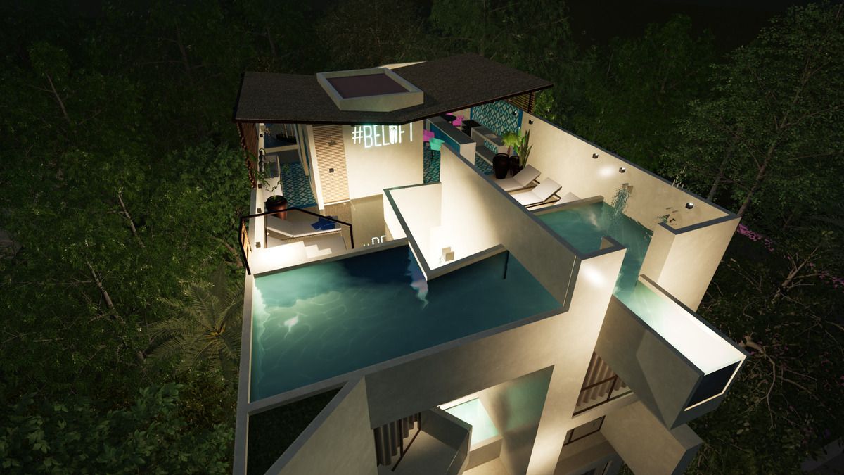 Edificio completo en venta con Premios Mundiales de Diseño! en Aldea Zamá ID2543