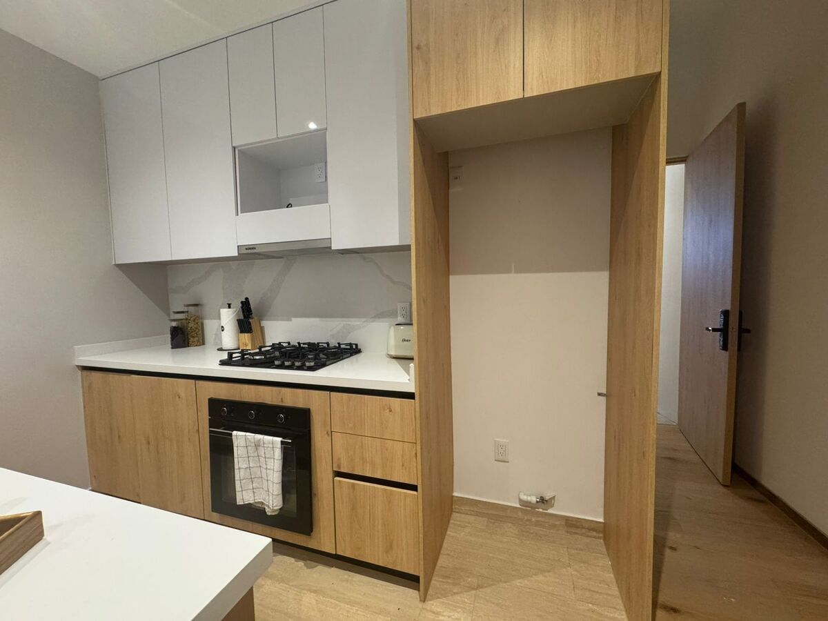 Departamento en Roma Norte con Balcon