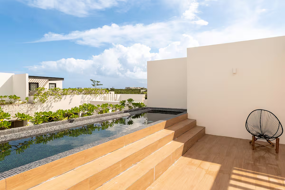 Departamento de 2 recámaras en Aldea Zama Tulum
