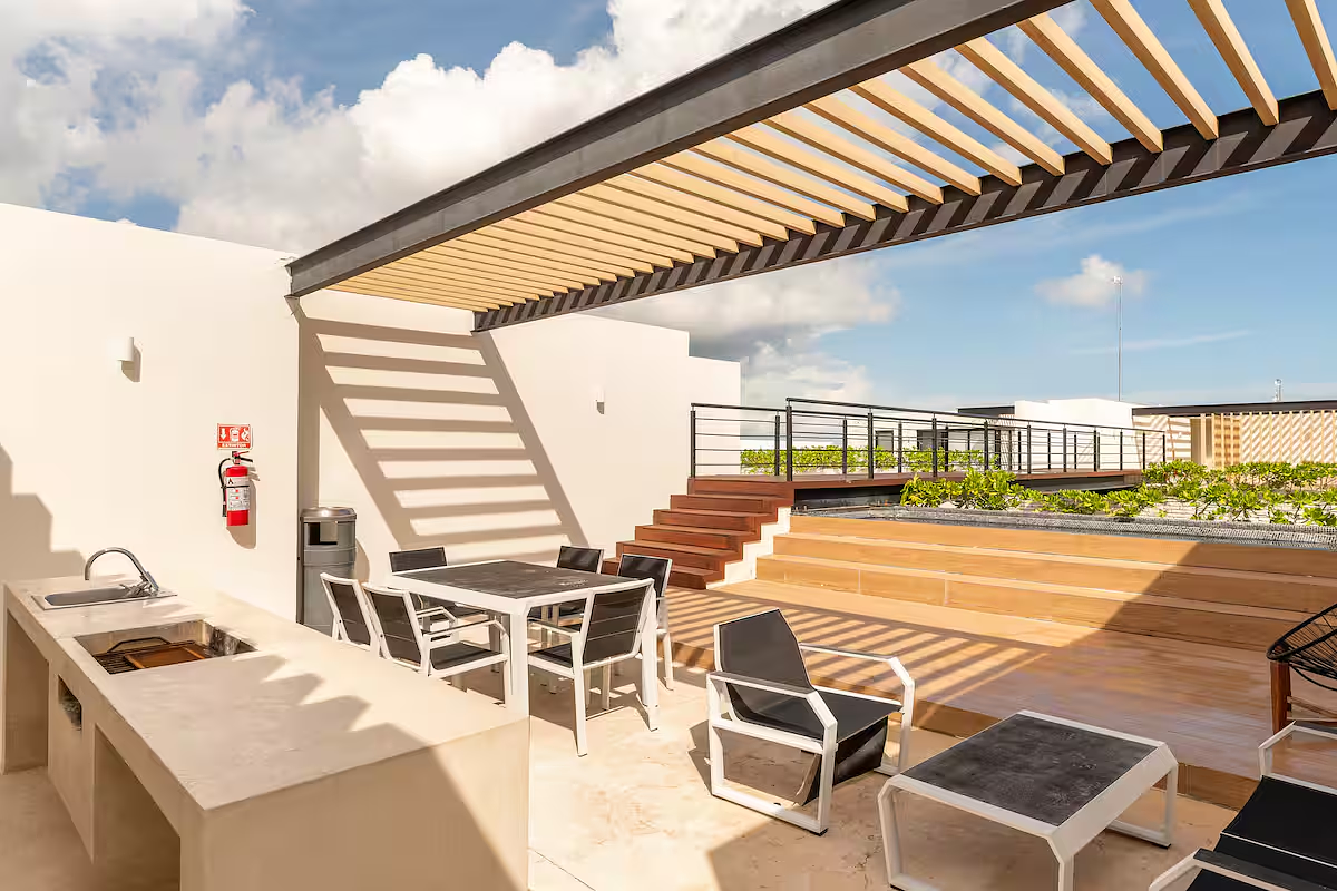 Departamento de 2 recámaras en Aldea Zama Tulum