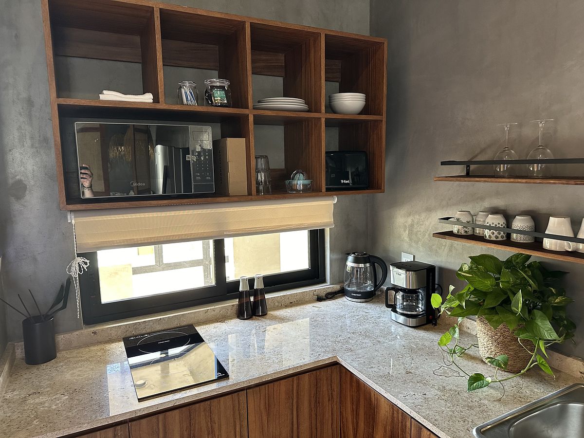 Depto Nuevo Amueblado en La Veleta | Balcón con Plunge Pool Privada